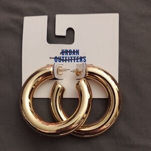 Urban Outfitters Gold Hoop Earrings